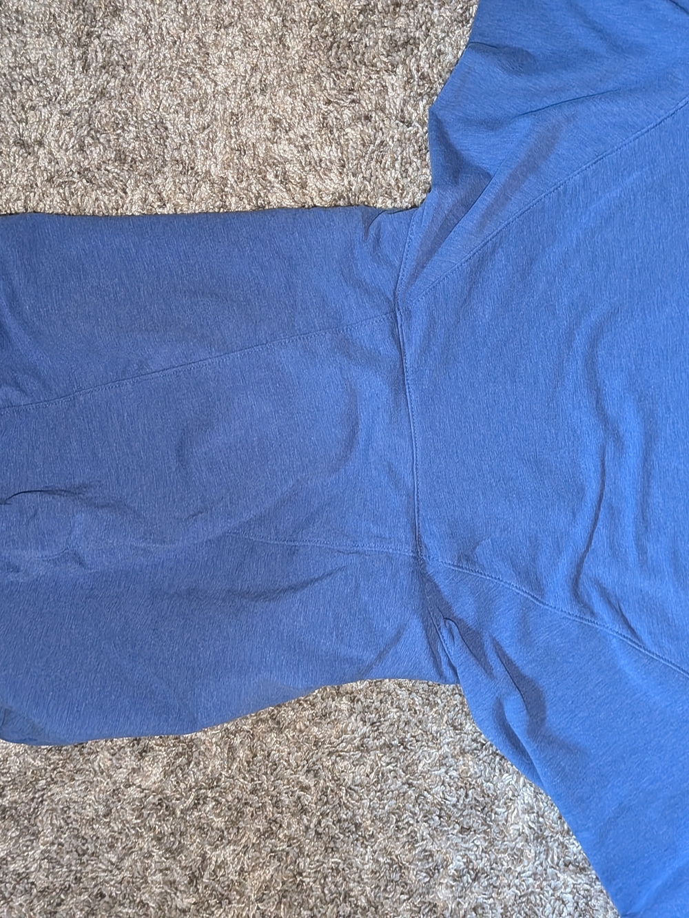 Athleta Sentry Periwinkle Blue Pullover Hoodie - Picture 6 of 8